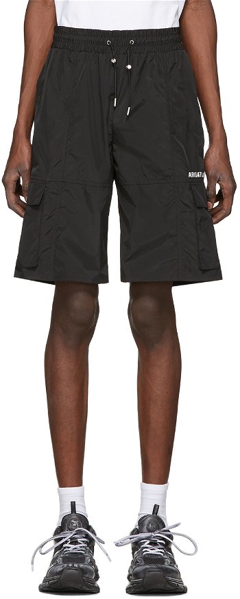 AXEL ARIGATO Black Explorer Shorts 15174
