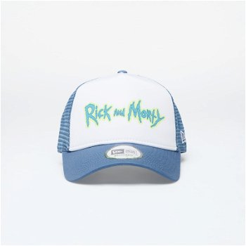 New Era Rick And Morty 9Forty Trucker Snapback Faded Blue/ White 60503551