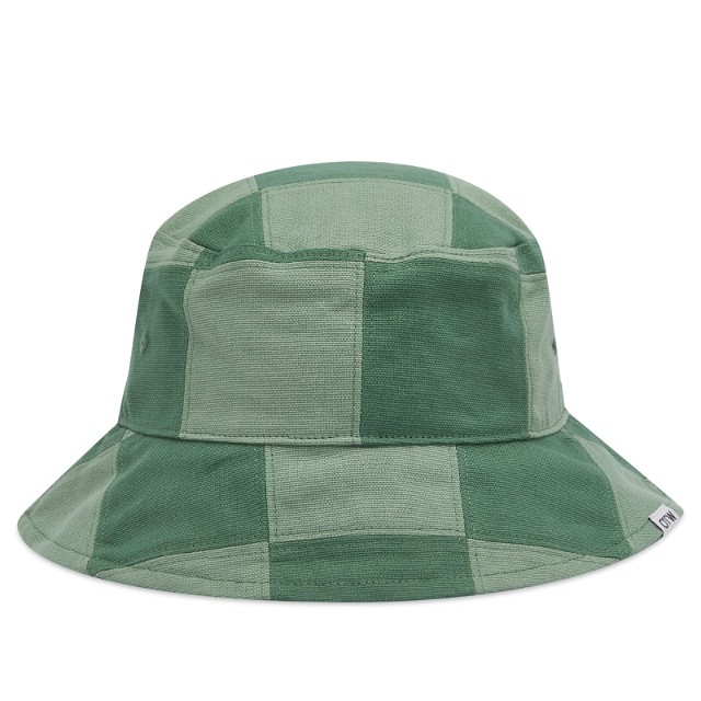 Patchwork Bucket Hat in Myrtle, Size Small