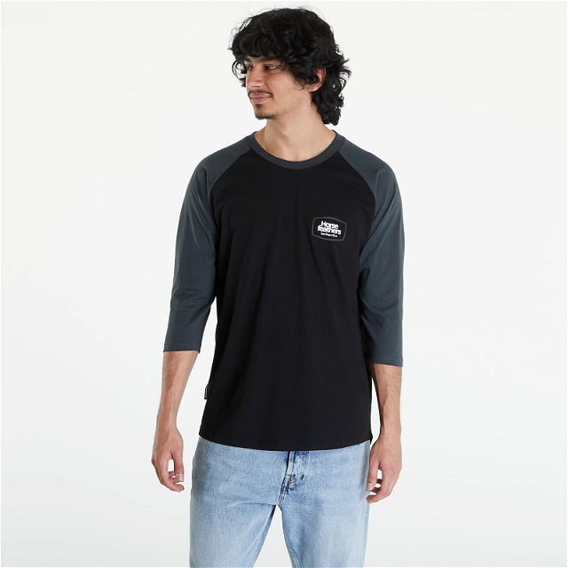 Bronco Raglan T-Shirt Black/ Gray