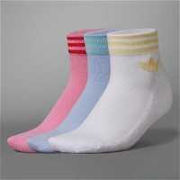 Trefoil Ankle Socks 3-pack