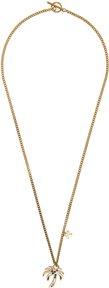 Palm Angels Palm Necklace "Gold" PMOB103R24MAT0017684