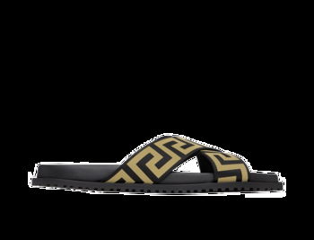 Versace Greca Sandals "Black" 1008318 1A05958