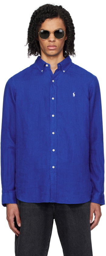 Polo by Ralph Lauren Blue Lightweight Shirt 710791449034