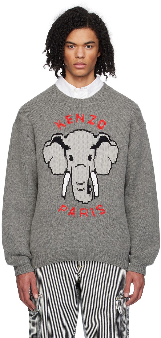 Paris Elephant Sweater