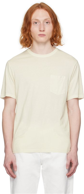 Officine Générale Pocket T-Shirt "Off-White" S24MTEE214
