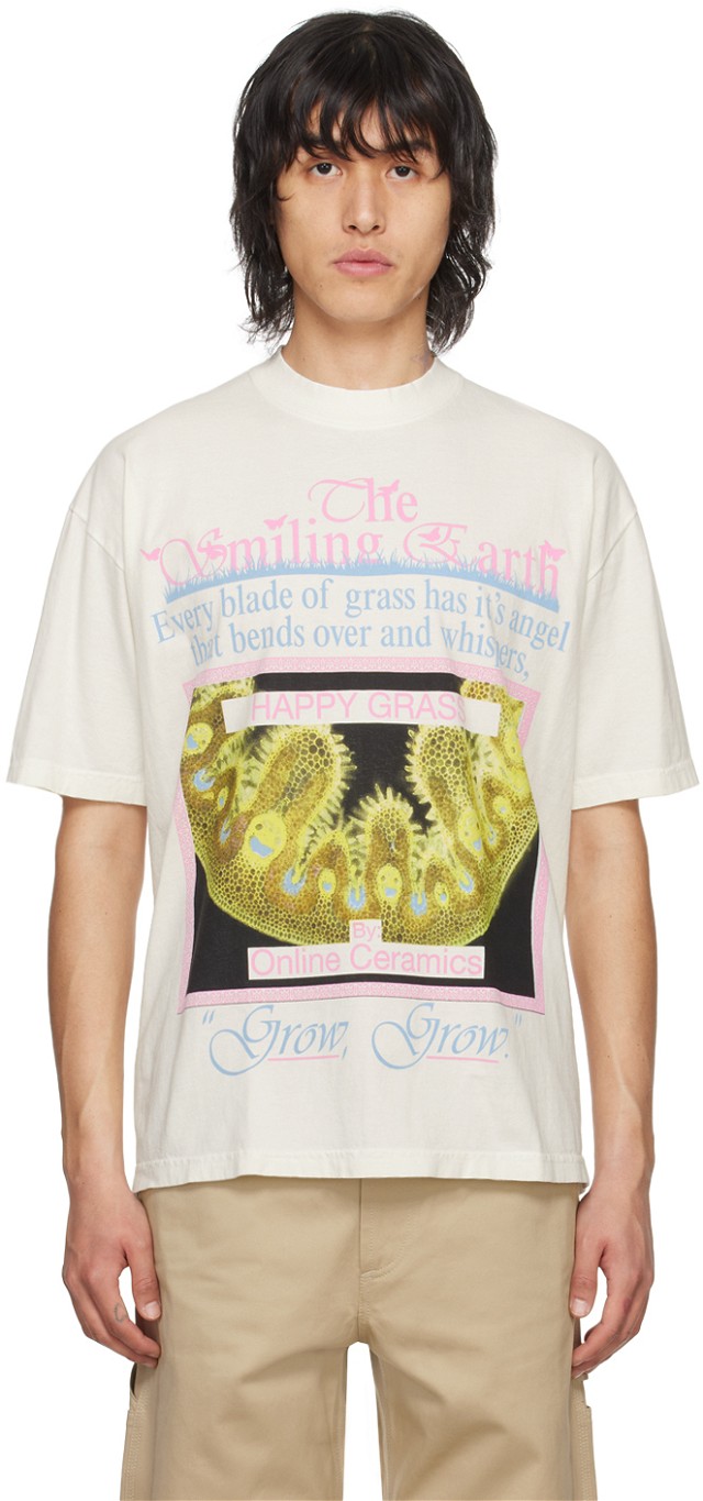 Off-White The Smiling Earth T-Shirt