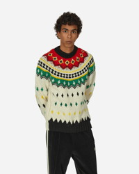 Jacquard Wool and Alpaca Sweater