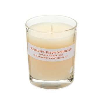 A.P.C. Candle No.4 in Orange Blossom YBZAA-M84001-VAD