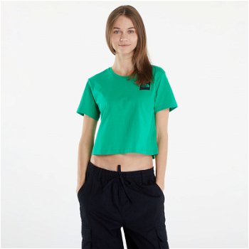 The North Face T-Shirt S/S Cropped Fine Tee Optic Emerald NF0A87NBPO81