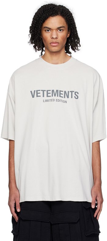 VETEMENTS 'Limited Edition' T-Shirt UE64TR820W
