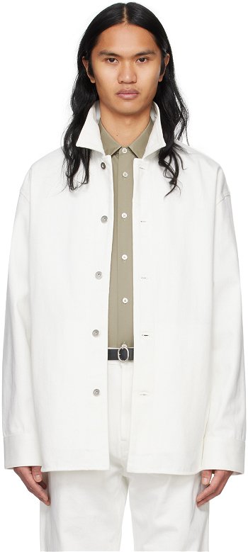Jil Sander Buttoned Denim Shirt J23DL0101_J46544