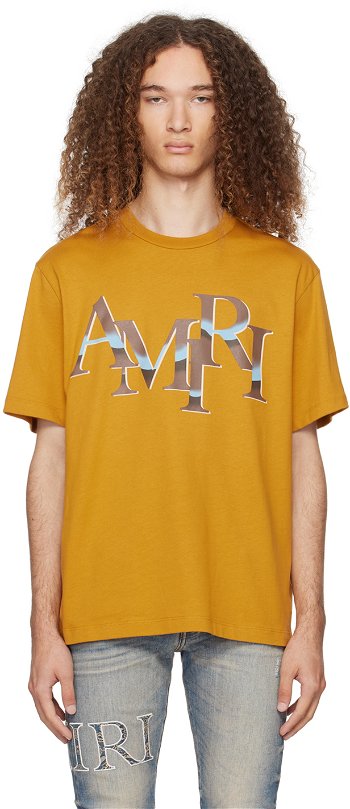 AMIRI Staggered Chrome T-Shirt PS24MJL020