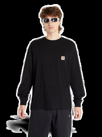 Carhartt WIP Longsleeve Pocket T-Shirt Black I030437.89XX