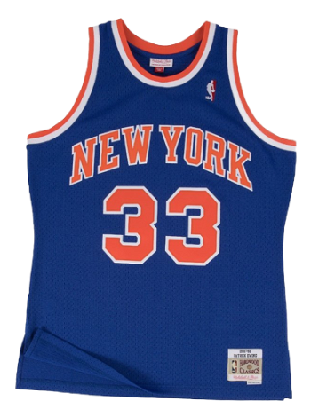 Mitchell & Ness Swingman Jersey New York Knicks Patrick Ewing SMJYGS18186-NYKROYA91PEW