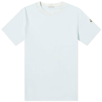 Moncler Collar Logo T-Shirt Light 8C000-24-8390T-70C