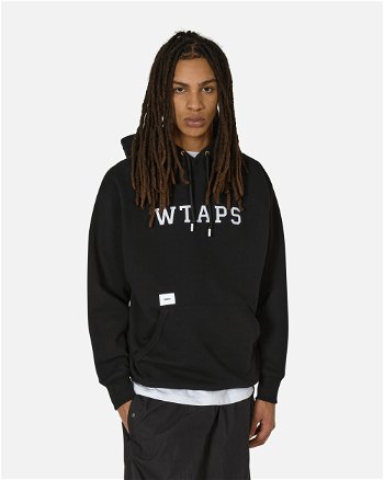 WTAPS Academy Hooded Sweatshirt Black 241ATDT-CSM04 BLK