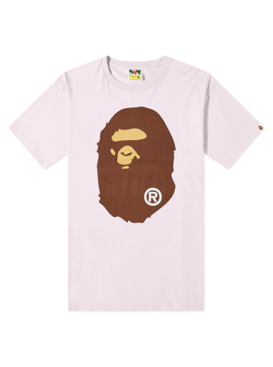 Pigment Big Ape Head T-Shirt Purple