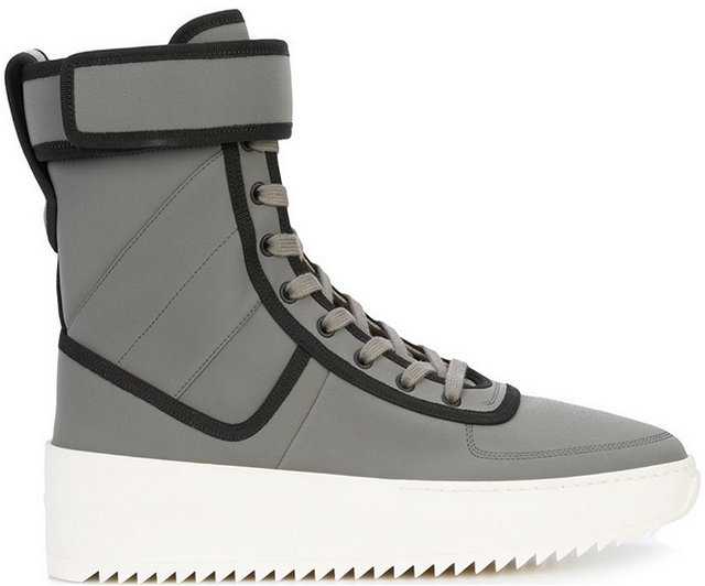 Military Sneaker "Grey Black"