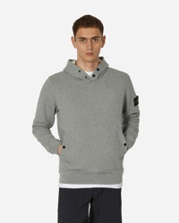 Garment Dyed Hooded Sweatshirt Grey