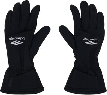 Balenciaga Skiwear 3B Sports Icon Ski Gloves 773147-4D9B4-1000