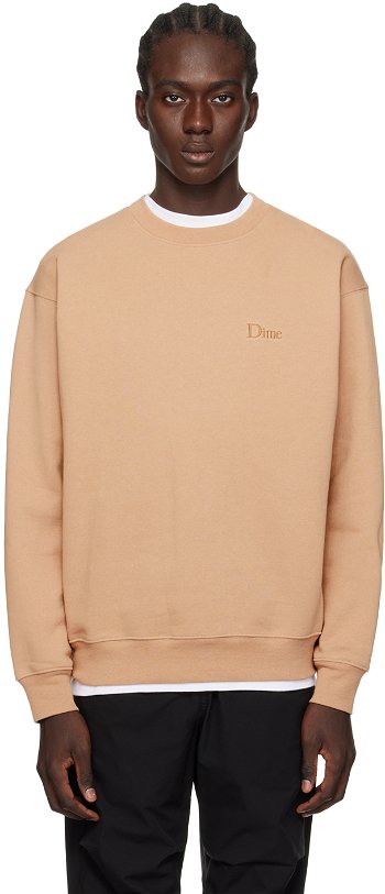 Dime Classic Sweatshirt "Tan" DIMEHO2320TAN