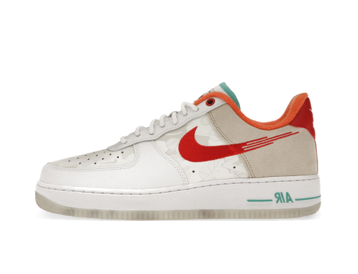 Air Force 1 Low '07 PRM "Just Do It White Red Teal"