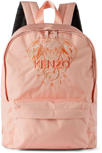 KENZO Kids Pink Elephant Backpack K50002