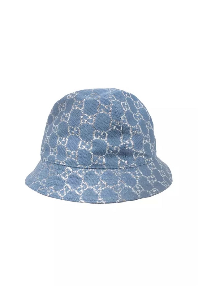 Lame Bucket Hat Blue
