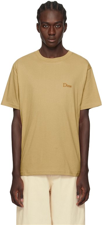 Dime Classic T-Shirt "Khaki" DIMEHO2334TAN