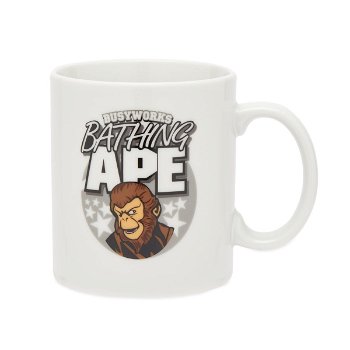 BAPE A Bathing Ape Mug 001KAJ201001M-WHT