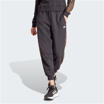 adidas Performance Sportswear Essentials 3-Stripes Animal-Print 7/8 Sweatpants IS2155