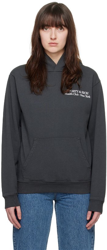 Sporty & Rich New 'Drink More Water' Hoodie HOAW2315FB