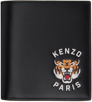 KENZO Paris Mini Varsity Leather Wallet FE55PM603L47
