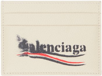 Balenciaga Off-White Cash Card Holder 594309 2AA3B
