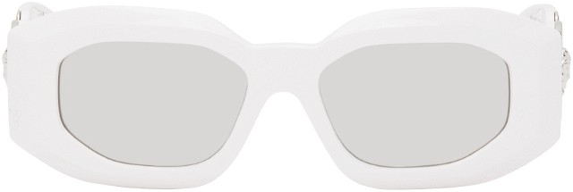 White Maxi Medusa Biggie Sunglasses