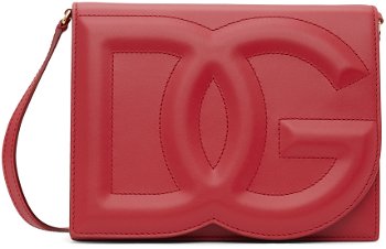 Dolce & Gabbana Red D&G Logo Crossbody Bag BB7287 AW576