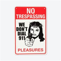 Trespass Tin Sign