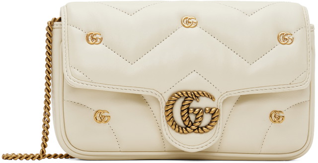 GG Marmont Mini Bag "Off-White"