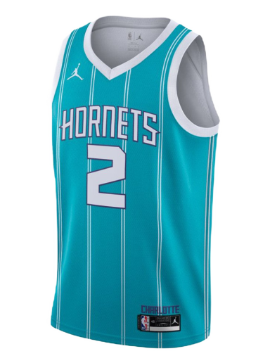 Air Jordan Lamelo Ball Hornets Icon Edition 2022 Swingman NBA Jersey