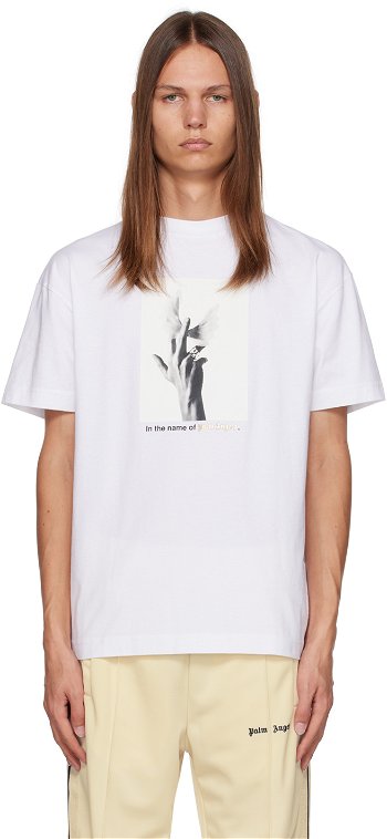 Palm Angels White Wings PMAA001F23JER0020110