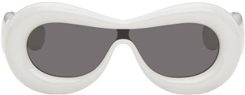 Loewe Inflated Goggle Sunglasses LW40099I@0020A