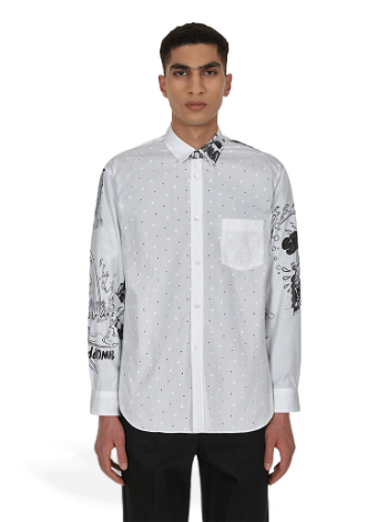Comme des Garçons Christian Marclay Printed Shirt FI-B053 1
