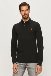 Long Sleeve Slim Fit Polo
