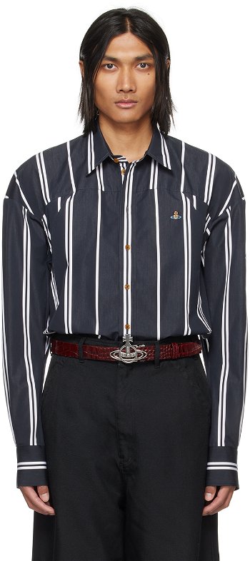 Vivienne Westwood Striped Shirt 3501001I-W00L9-PI