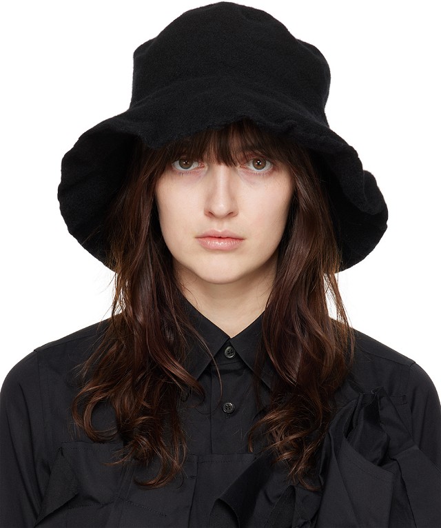 Wool Nylon Tweed Bucket Hat