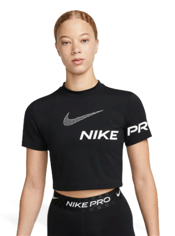 Nike Pro Dri-FIT Cropped Graphic Top DX0078-010