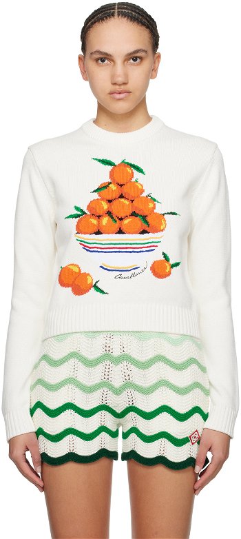 Casablanca Pyramide D'Oranges Sweater WPS24-KW-595-01