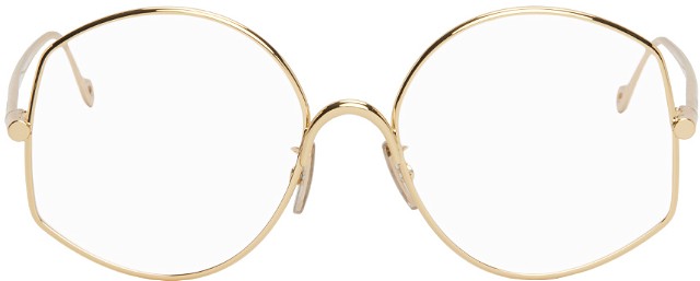 Gold Refined Metal Glasses
