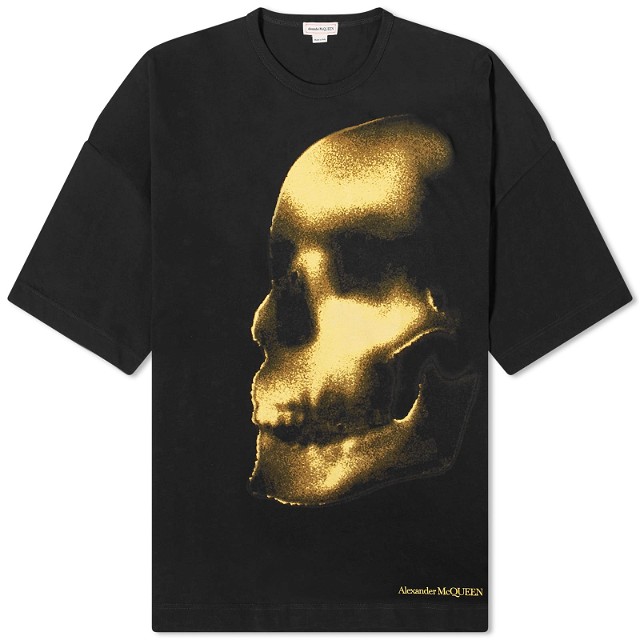 Shadow Skull Print T-Shirt